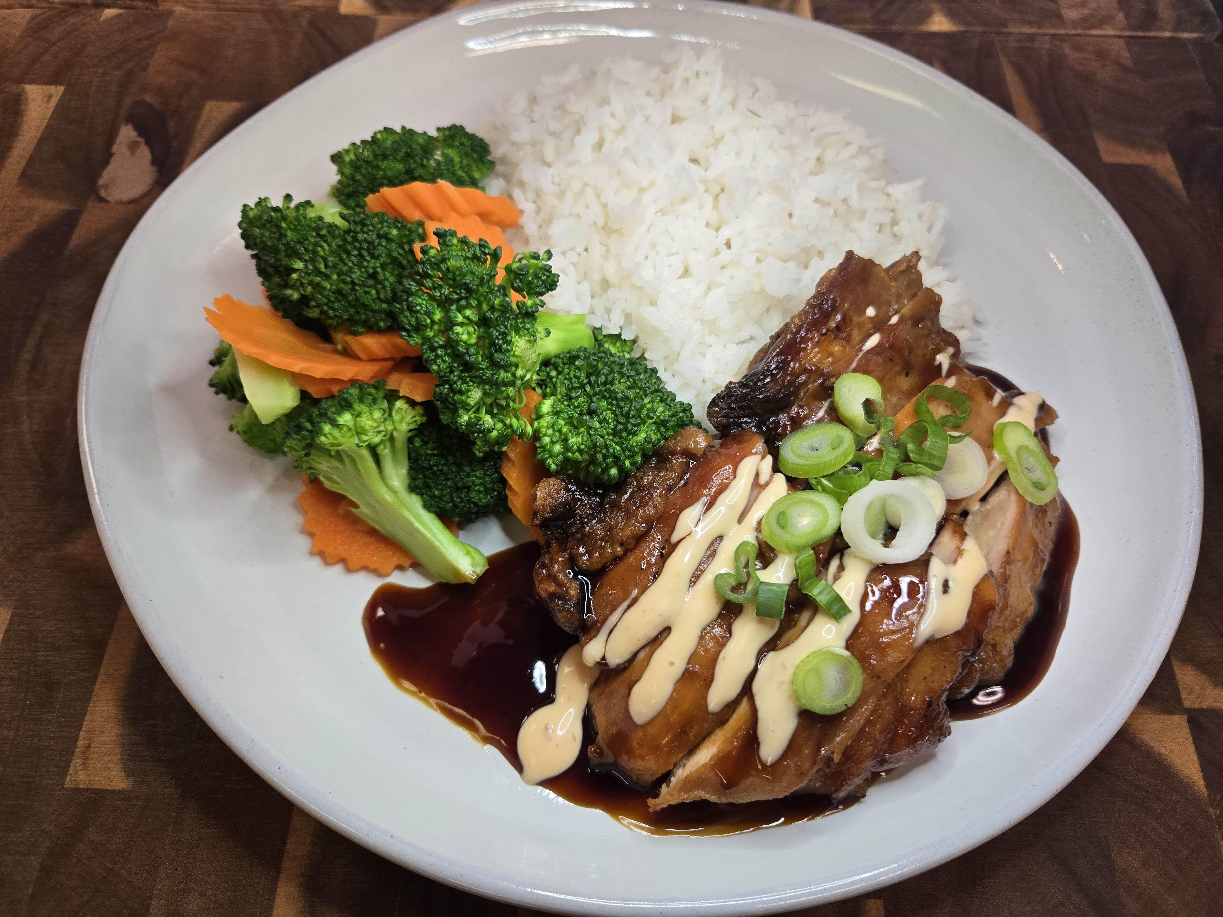 Grilled Teriyaki Chicken Rice